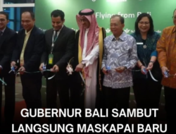 Saudia Airlines Resmi Layani Rute Internasional ke Bali, Gubernur Koster Sambut Langsung