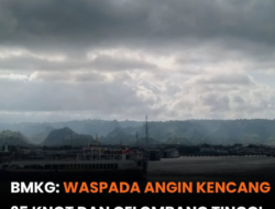 BMKG Denpasar Peringatkan Potensi Angin Kencang dan Gelombang Tinggi di Perairan Bali pada 13–16 Juni 2025