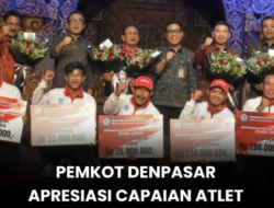 Wali Kota Denpasar Apresiasi Atlet dan Pelatih Berprestasi di Porprov Bali XVI/2025: Simbol Komitmen Terhadap Kemajuan Olahraga Daerah