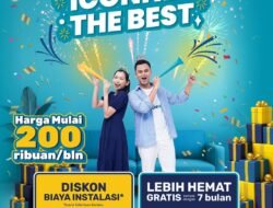 Sambut Tahun Baru dengan Koneksi Terbaik, ICONNET Hadirkan Paket THE BEST untuk Internet Cepat dan Stabil untuk Keluarga