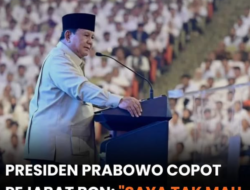 Prabowo: Kepentingan Rakyat Jadi Prioritas, Pejabat BGN Dicopot Jika Bermasalah