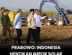 Presiden Prabowo: Indonesia Hentikan Impor Solar Berkat Implementasi B50